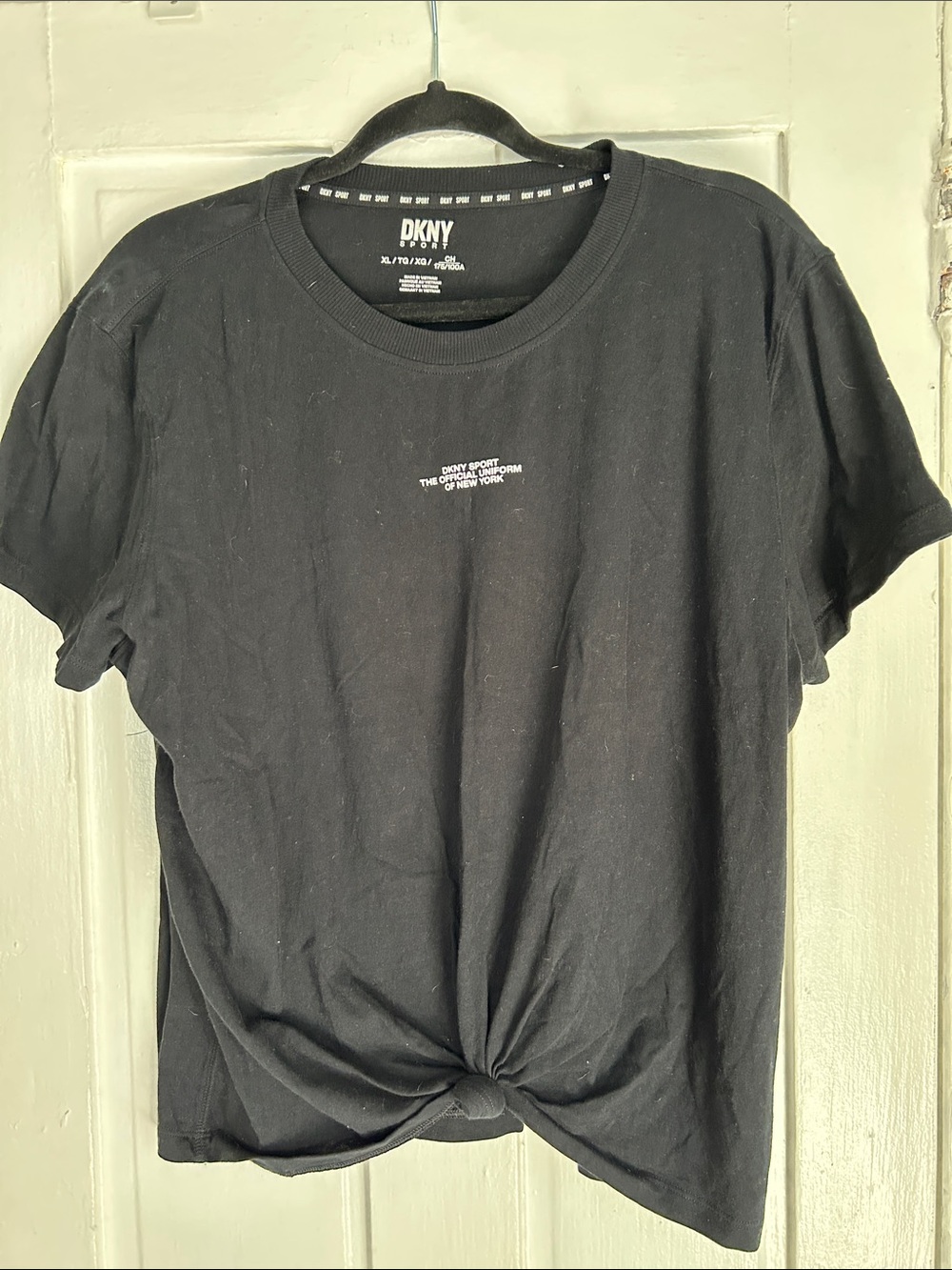 DKNY Black Short Sleeve Men's Tee
